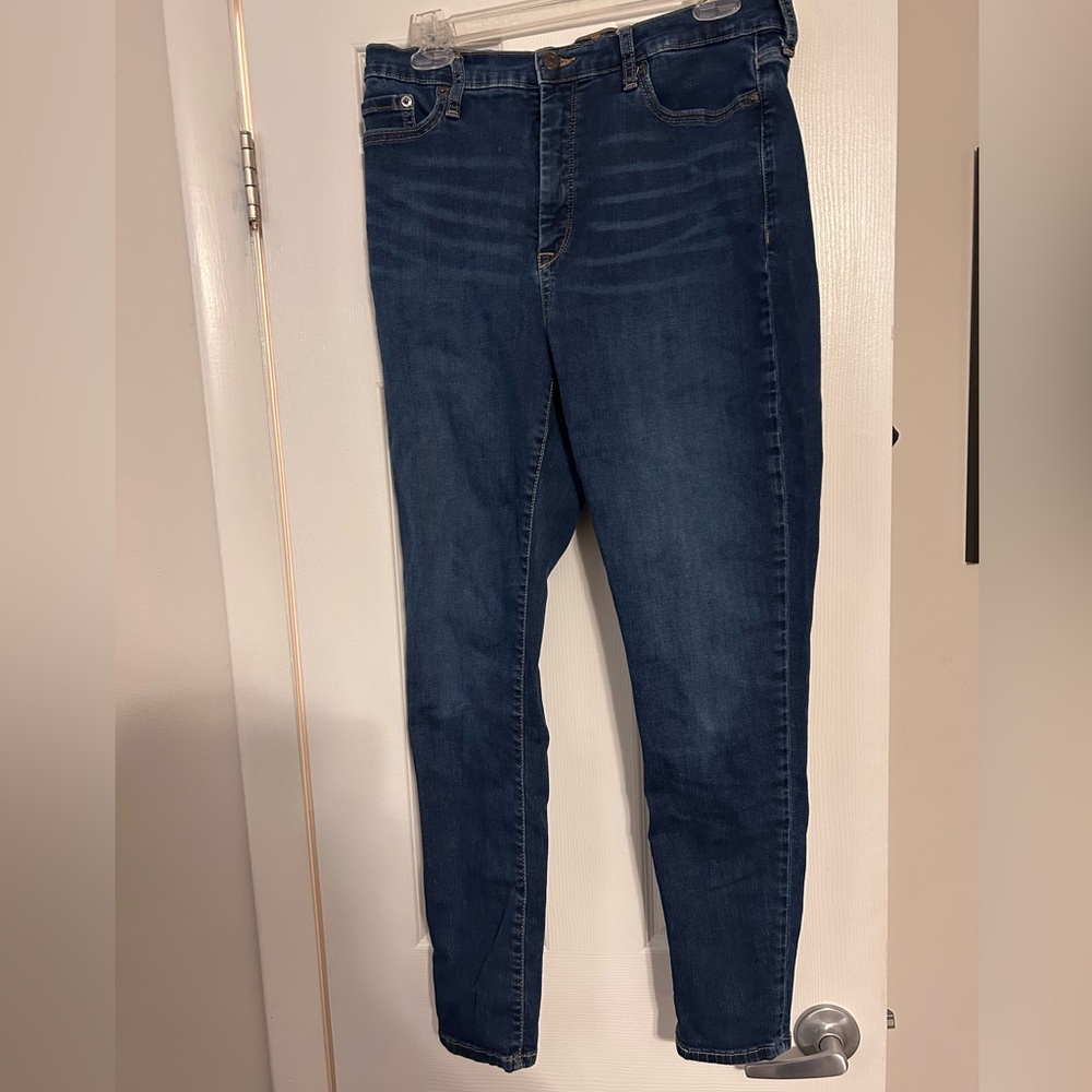 Banana Republic Blue Skinny Jeans